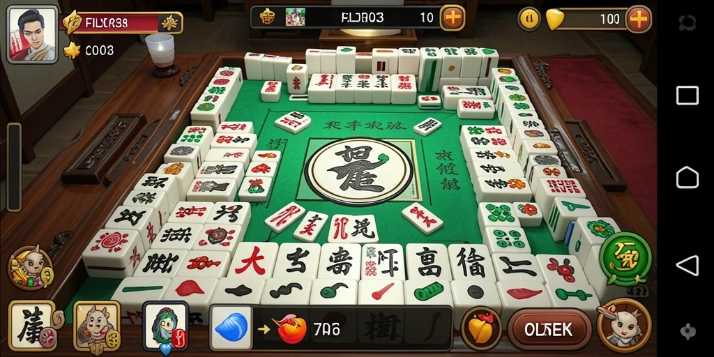 Tampilan gameplay Mahjong yang menarik dan menantang di FILTER303.