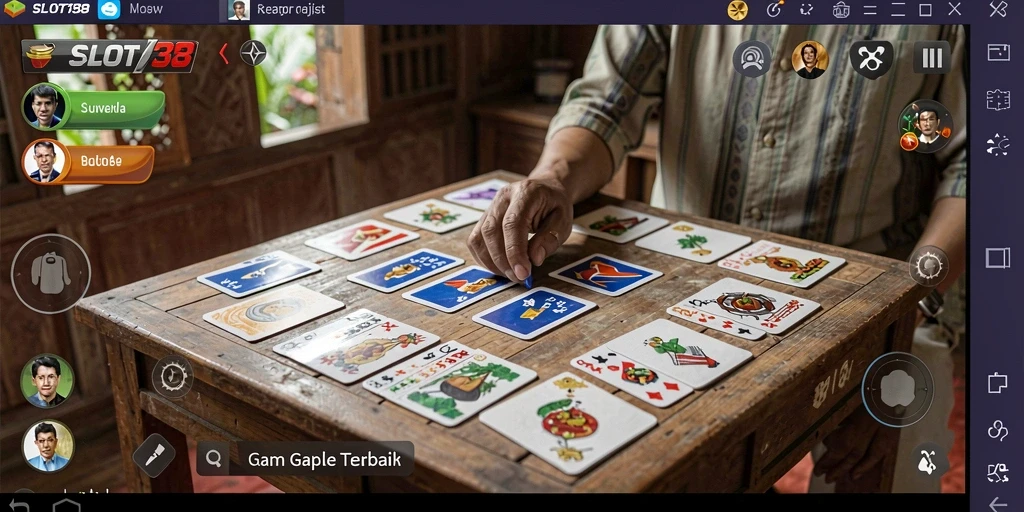 Screenshot gameplay SLOT138 menampilkan keseruan bermain Gaple.