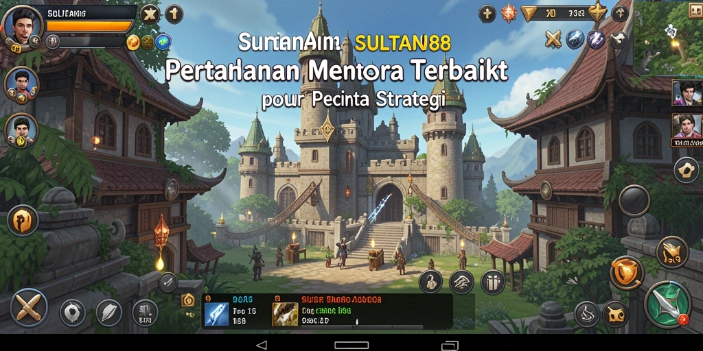 Tampilan gameplay menarik SULTAN88 dalam aksi Tower Defense.