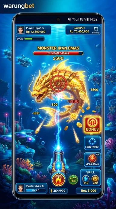 Pengguna men-download aplikasi dengan mudah melalui warungbet.